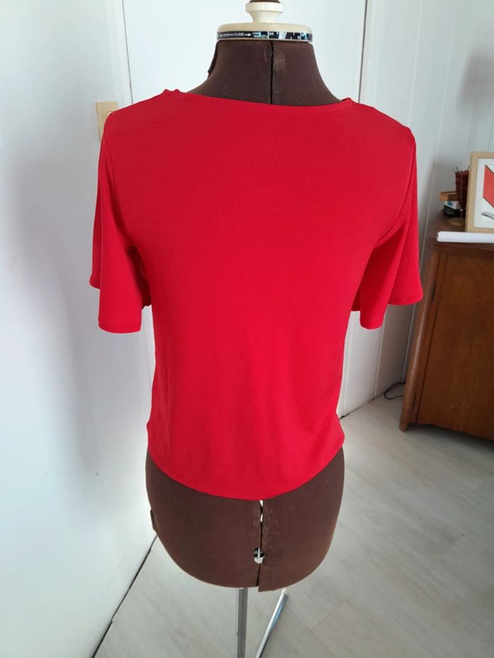 Tee shirt camaieu manches évasées - photo numéro 2