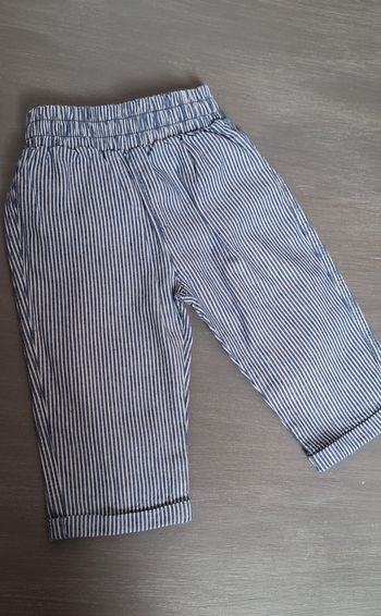 Pantalon rayé