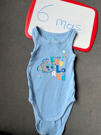 Body sans manches Némo 6 mois