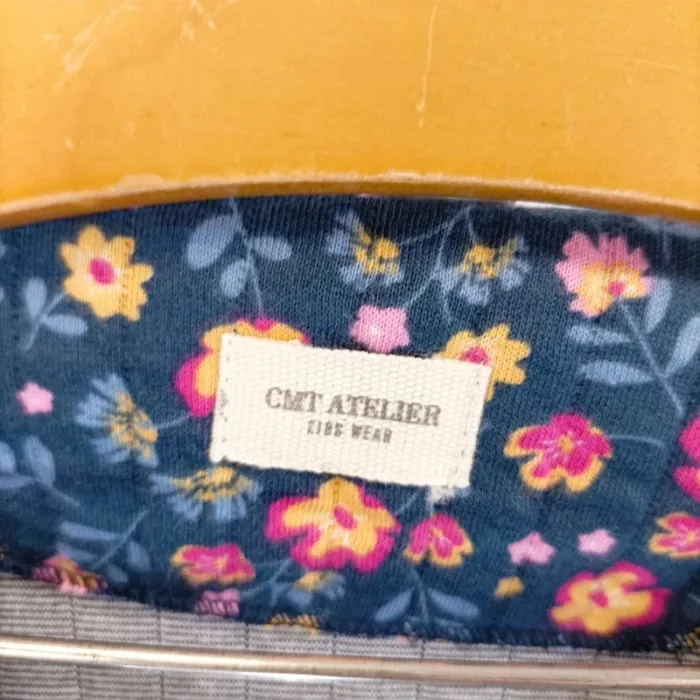 Veste matelassée enfant manches longues CMT Atelier enfant 8 ans, coton matelassé A338 - photo numéro 4