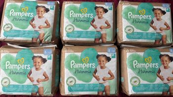 Lot de 6 paquets de Pampers harmonie taille 6