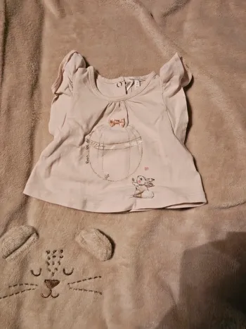 T-shirt manche courte 1 mois