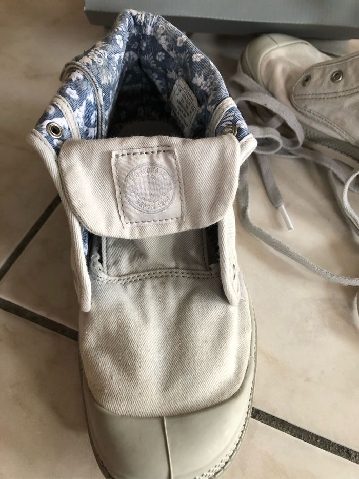 Chaussures Palladium en toile - photo numéro 2