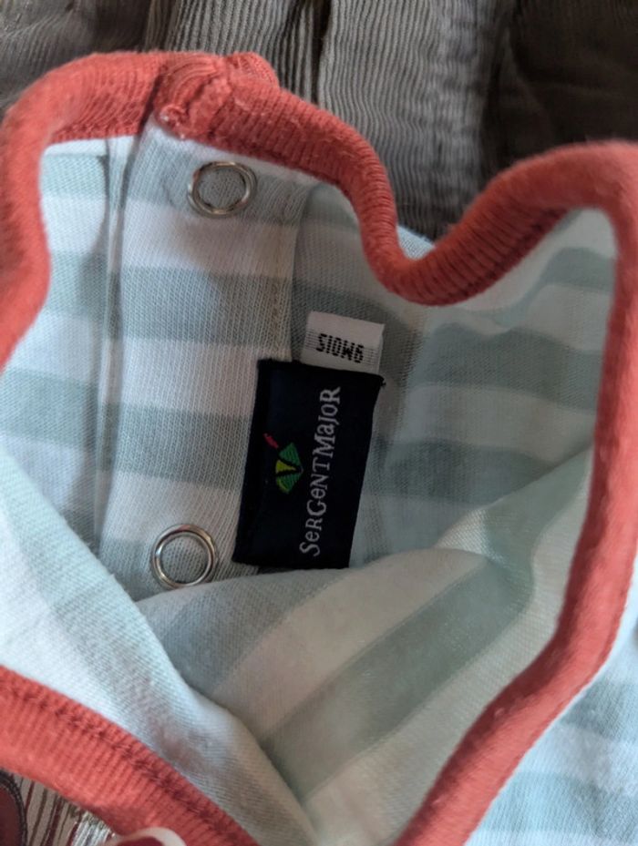 Ensemble Sergent Major Pantalon et t-shirt 9 mois - photo numéro 5