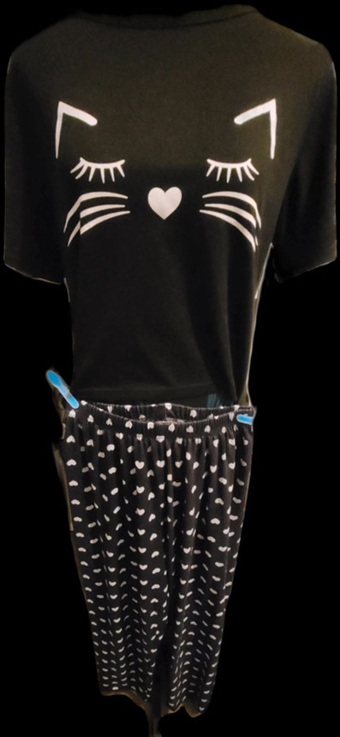 Pyjama 3 pièces miaou