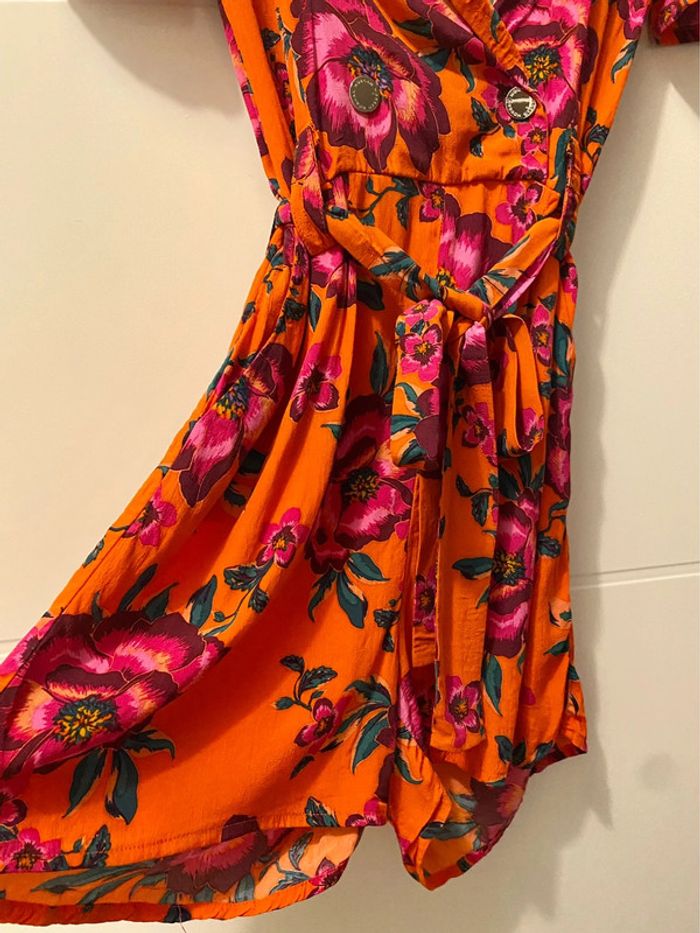 Combinaison short été motif à fleurs taille 34 morgan de toi - photo numéro 4