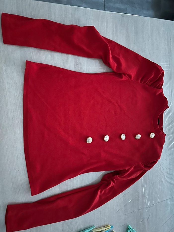 Pull fin manches longues