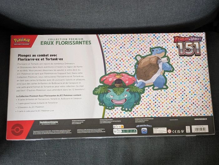 Coffret Pokémon Eaux Florissantes Collection Premium 151 EV3.5 fr - photo numéro 2