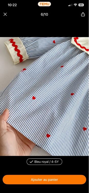 Robe en coton