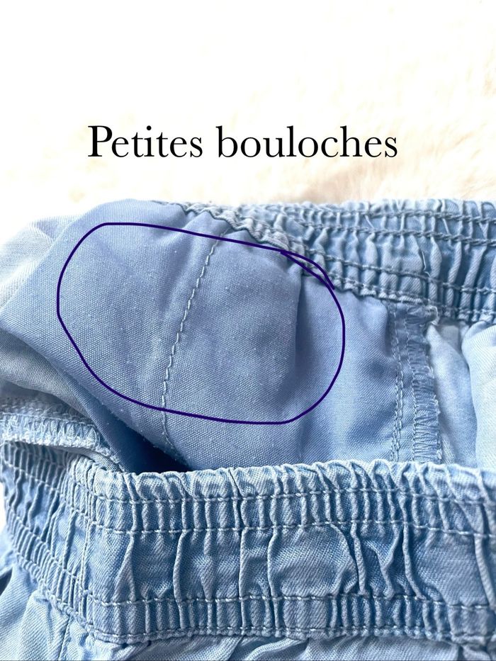 Lot de deux shorts bleus 5 ans - photo numéro 9