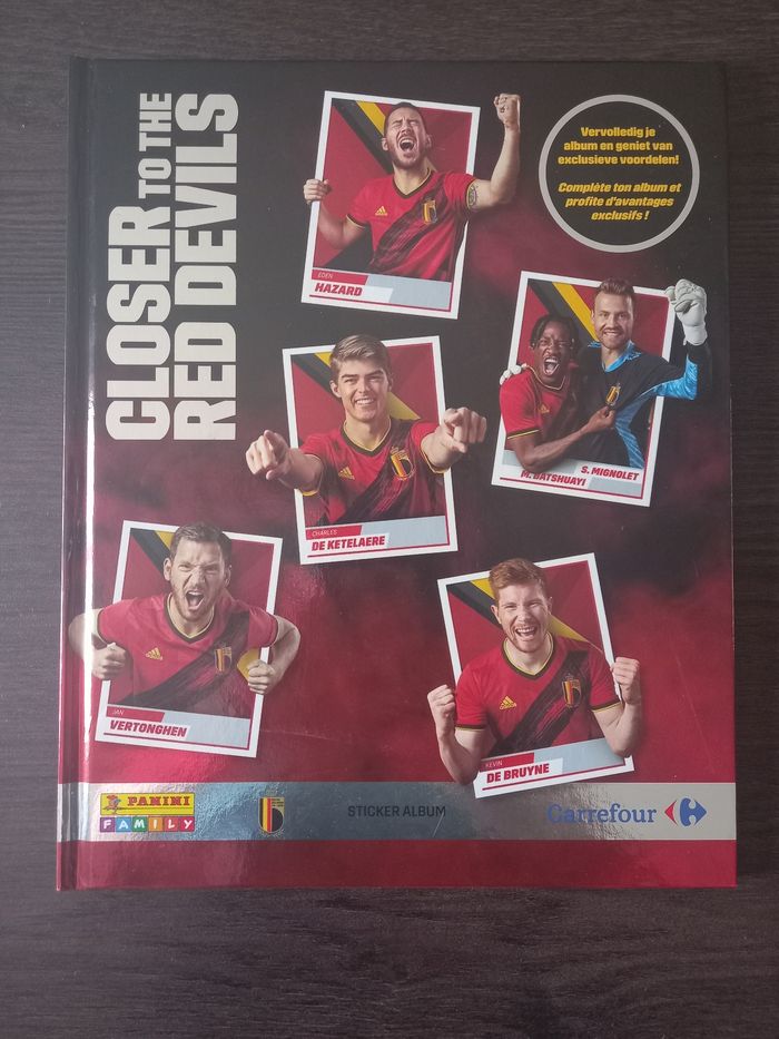 Collection panini "Red Devils", album 2023