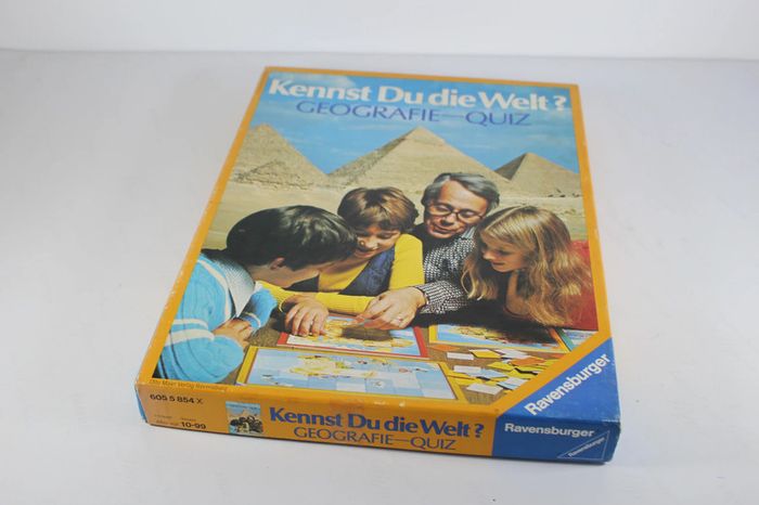 Ravensburger Geographie Kennst Du Die Welt 1978