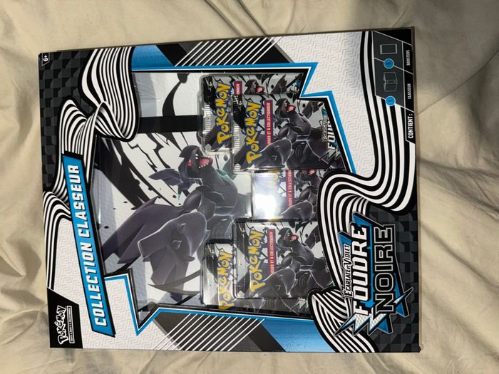 Coffret collection classeur foudre noire 10.5