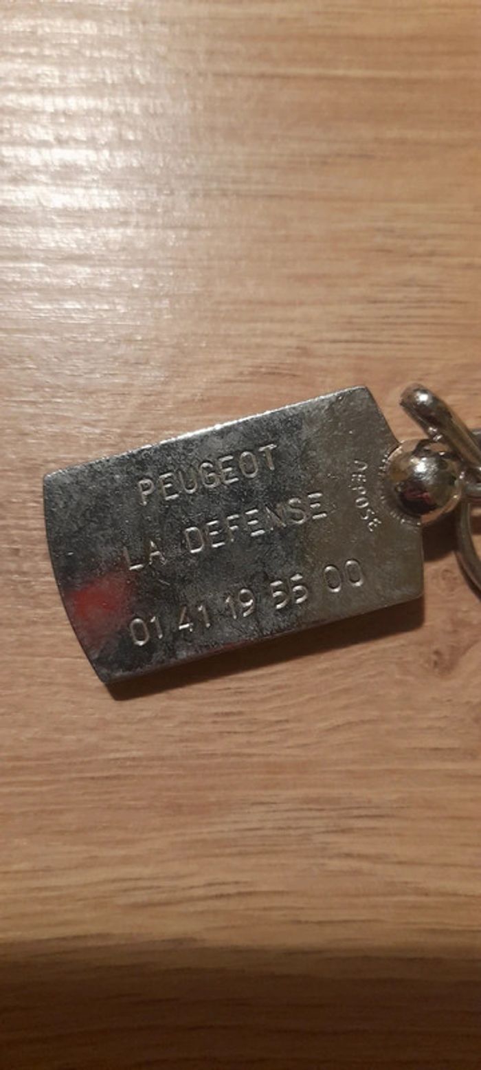 Porte clés Peugeot - photo numéro 4