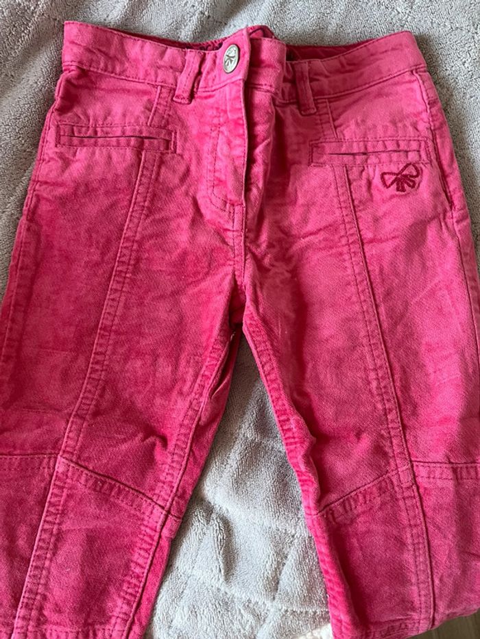 Pantalon fille 4 ans sergent-major