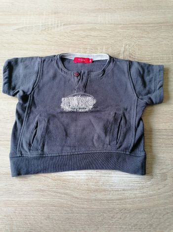 Sweat manches courtes