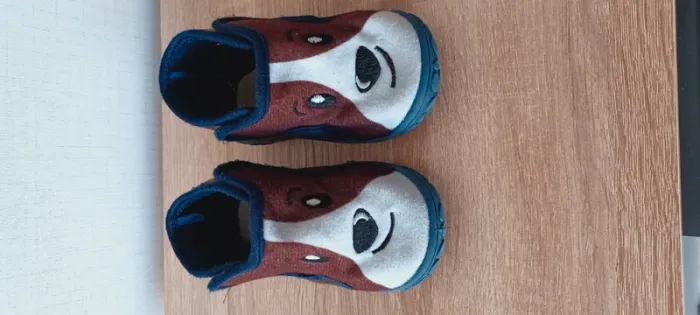 Paire de chaussons motif dinosaures garçon taille 24 - photo numéro 9