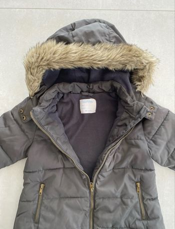 Manteau long fille 36 mois