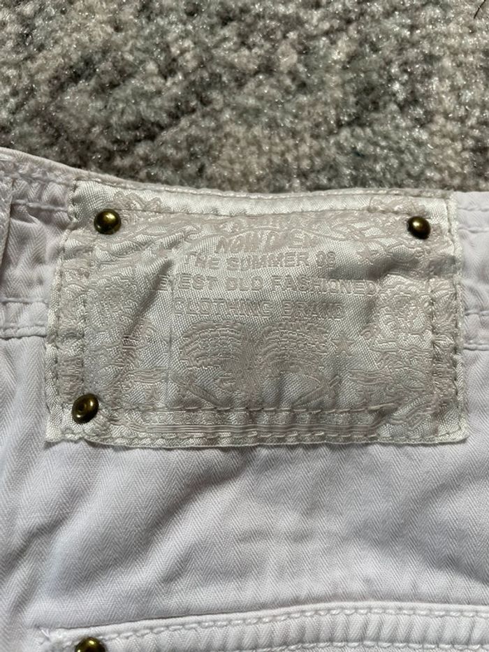 Jort baggy large Kaporal taille 28US cargo hip-hop streetwear y2k skater brodé - photo numéro 9