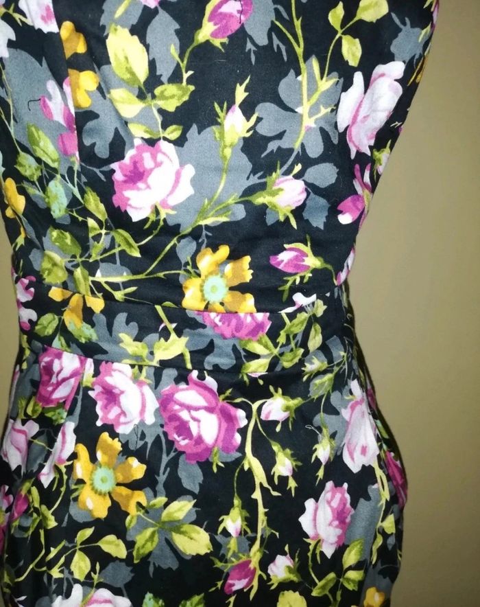 Robe bustier fleurie - photo numéro 3
