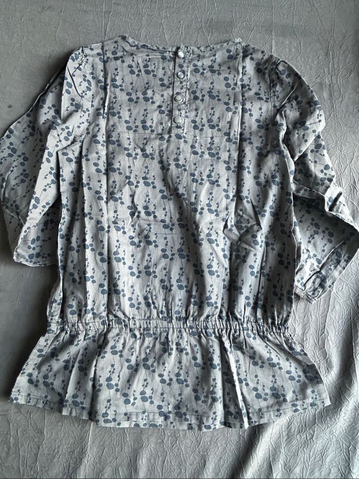 Lot de 2 chemises blouses mi-saison fille - photo numéro 4