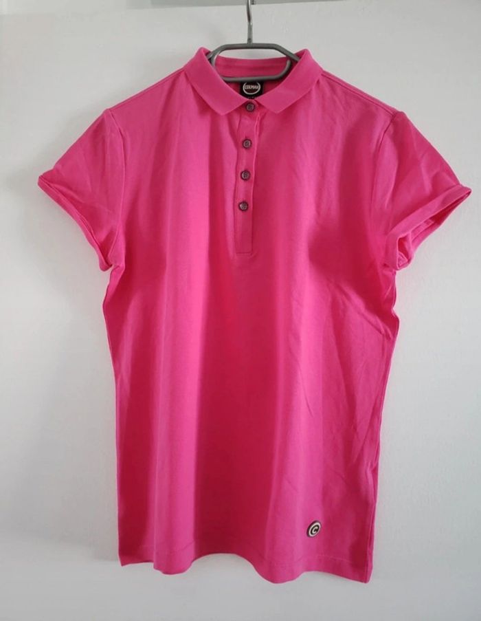 Polo rose Colmar femme