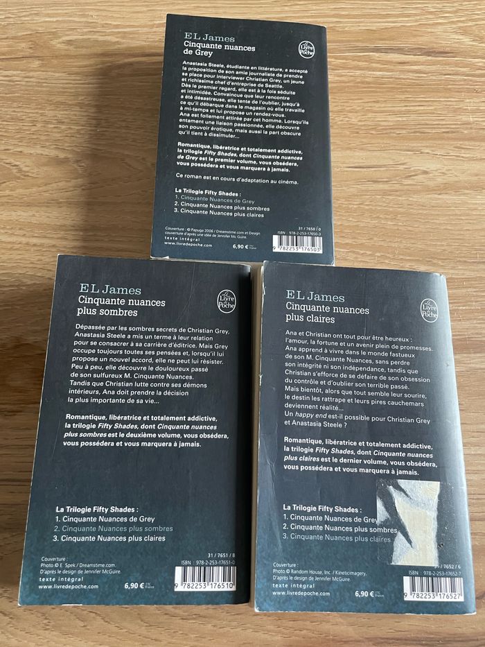 Trilogie des cinquante nuances de Grey - photo numéro 5