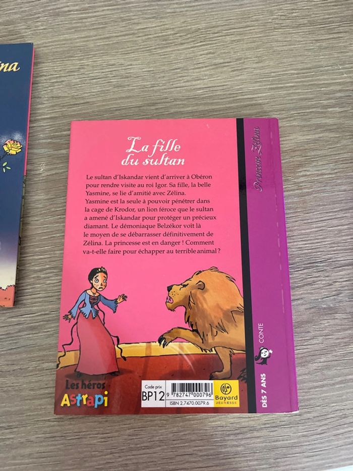Lot de 3 livres princesse zelina - photo numéro 4