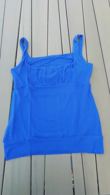 Débardeur bleu
