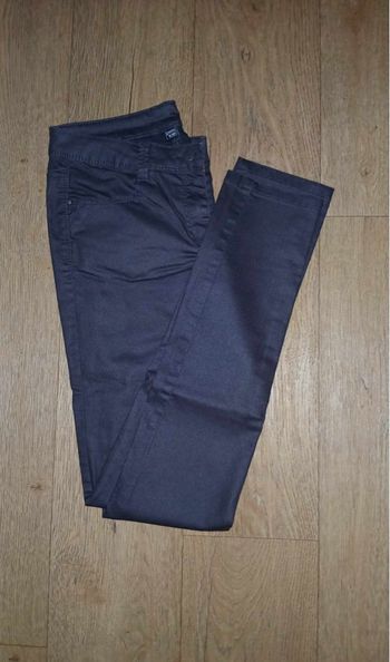 Jeans taille basse marron stretch pimkie 32