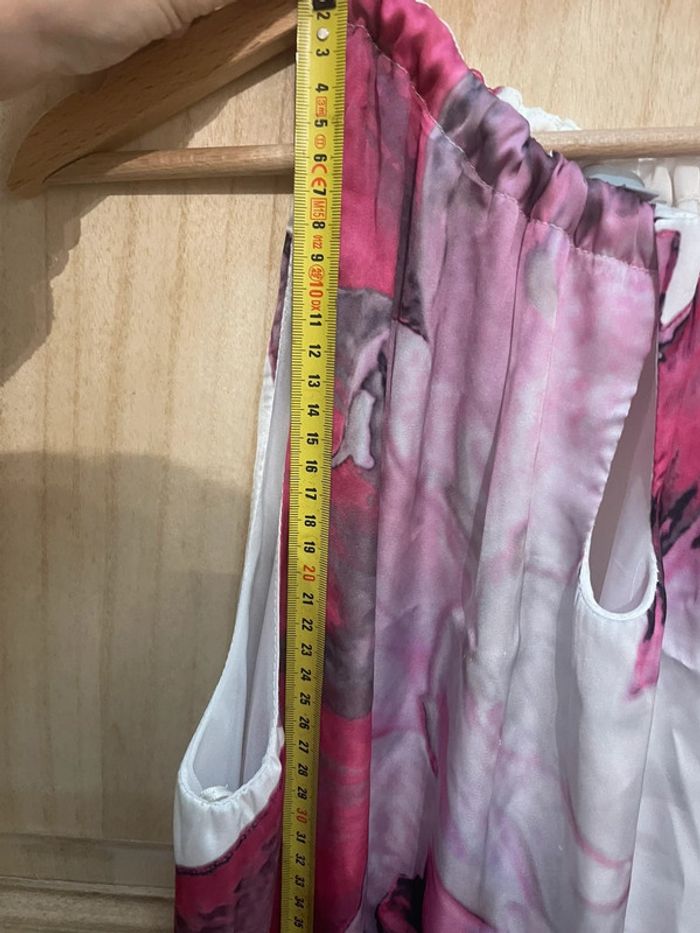 Robe été blanche motif fleur Etam taille 42 - photo numéro 11