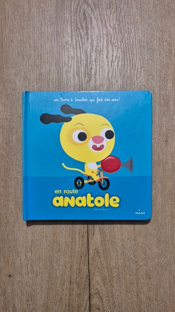 Livre sonore à toucher : En route Anatole