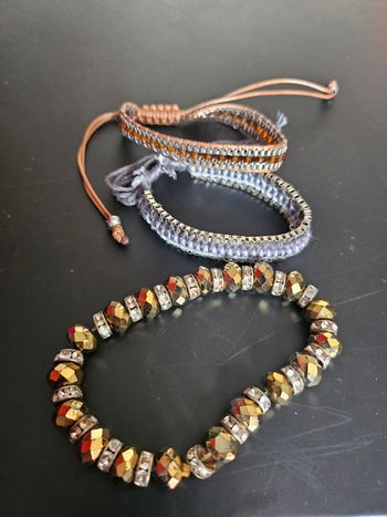 Bracelets élastique et resserable