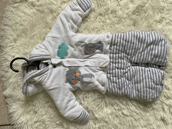 Combi pilote bébé grise