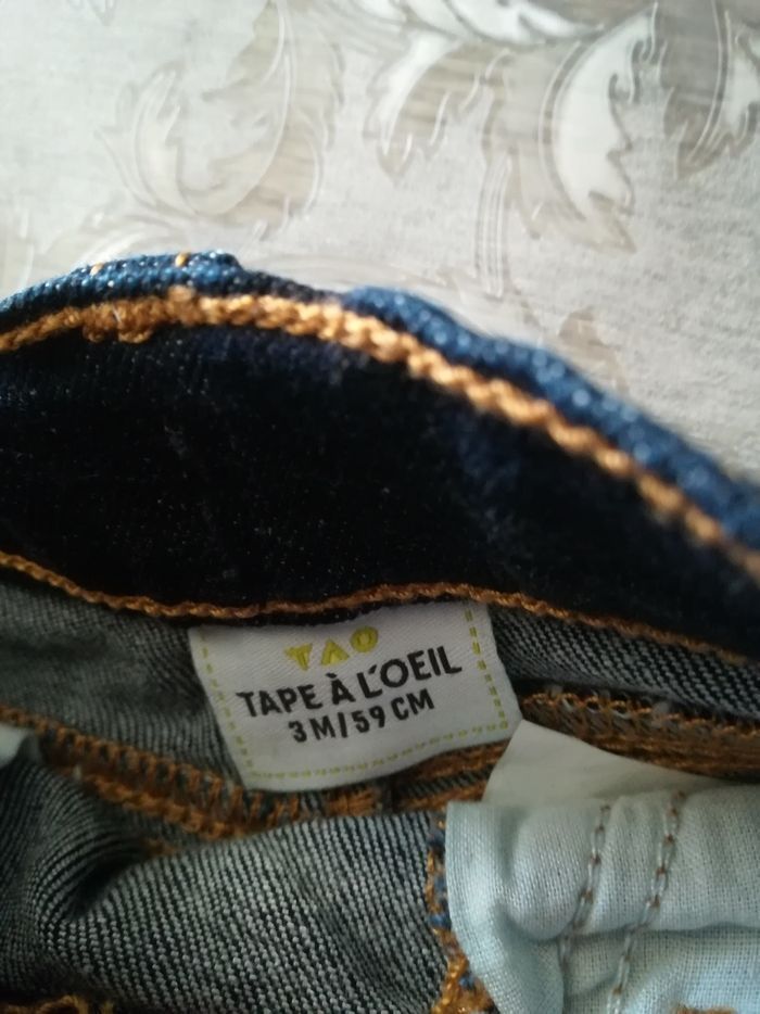 Jean tao 3 mois garçon - photo numéro 3