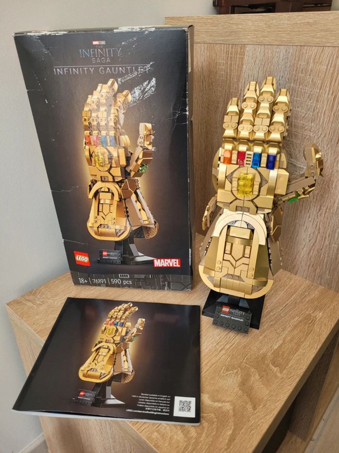 Lego Marvel 76191 Le Gant de l’infini Infinity Gauntlet