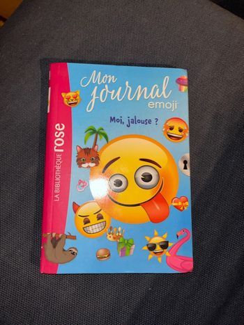 Livre pour enfants la bibliothèque rose mon journal emoji moi jalouse
