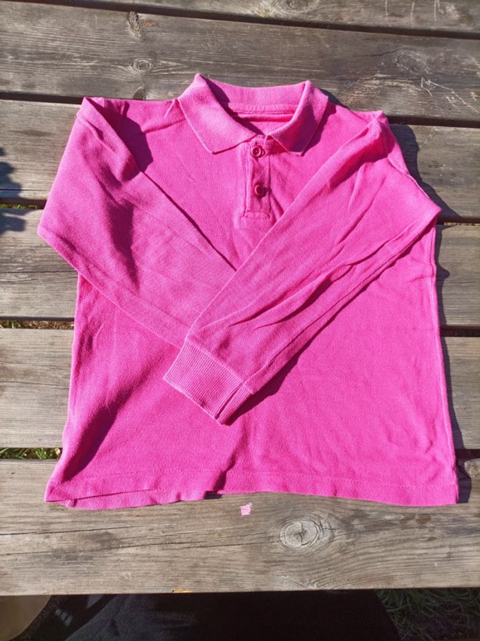 Polo manches longues vintage