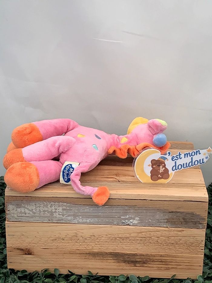 MD60 doudou girafe 🦒 mots d’enfants - photo numéro 2