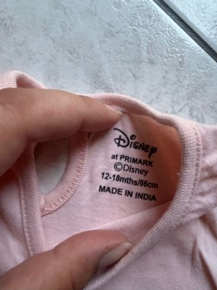 Robe rose pale Minnie Disney Primark 12 18 mois - photo numéro 4