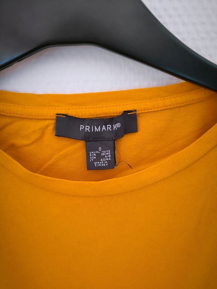 Haut court orange Primark taille S - photo numéro 4