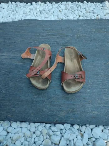 Sandales en cuir