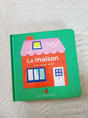 Livre imagier "la maison"