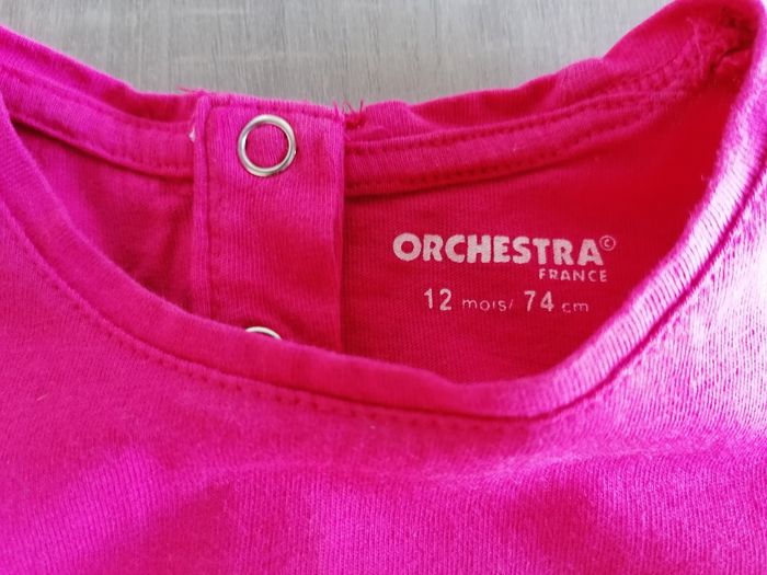 Lot de 2 T. Shirts Orchestra 12 mois - photo numéro 7