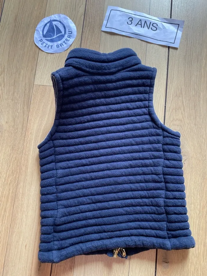 Doudoune gilet veste sans manches 3 ans - photo numéro 5