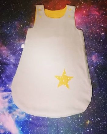 Turbulette Plume Jaune évolutive de 12 à 24 mois