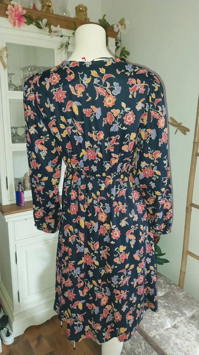 Robe imprimée neuve avec étiquette by Terre de Marins Taille 36 - photo numéro 17