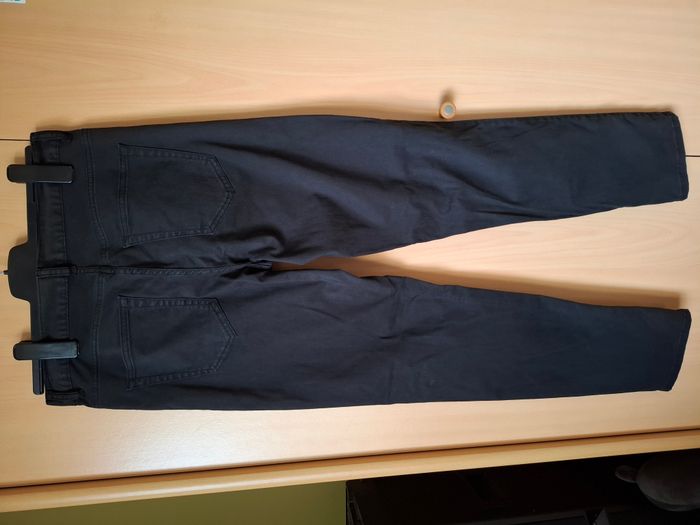 Pantalon slim noir homme, Kiabi, Taille 38 et longueur 32 - photo numéro 3