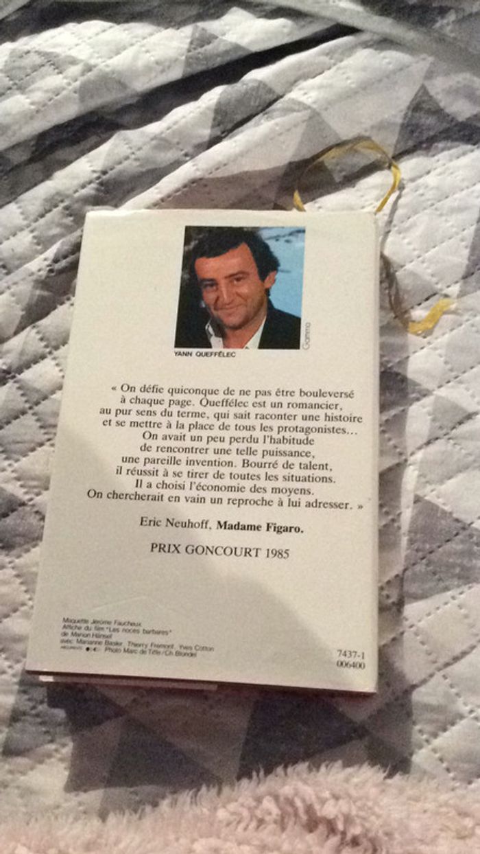 #les noces Barbares Yann Quefellec - photo numéro 4