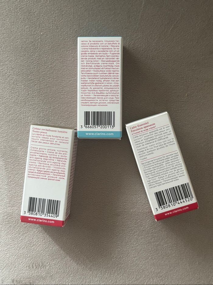 Crèmes clarins - photo numéro 2